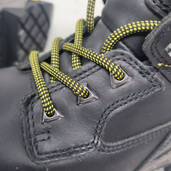 Work Boots Composite Toe ACE BURREN Safety Womens 7, Mens 5.5, Black Steel 99.9% - Picture 3 of 10